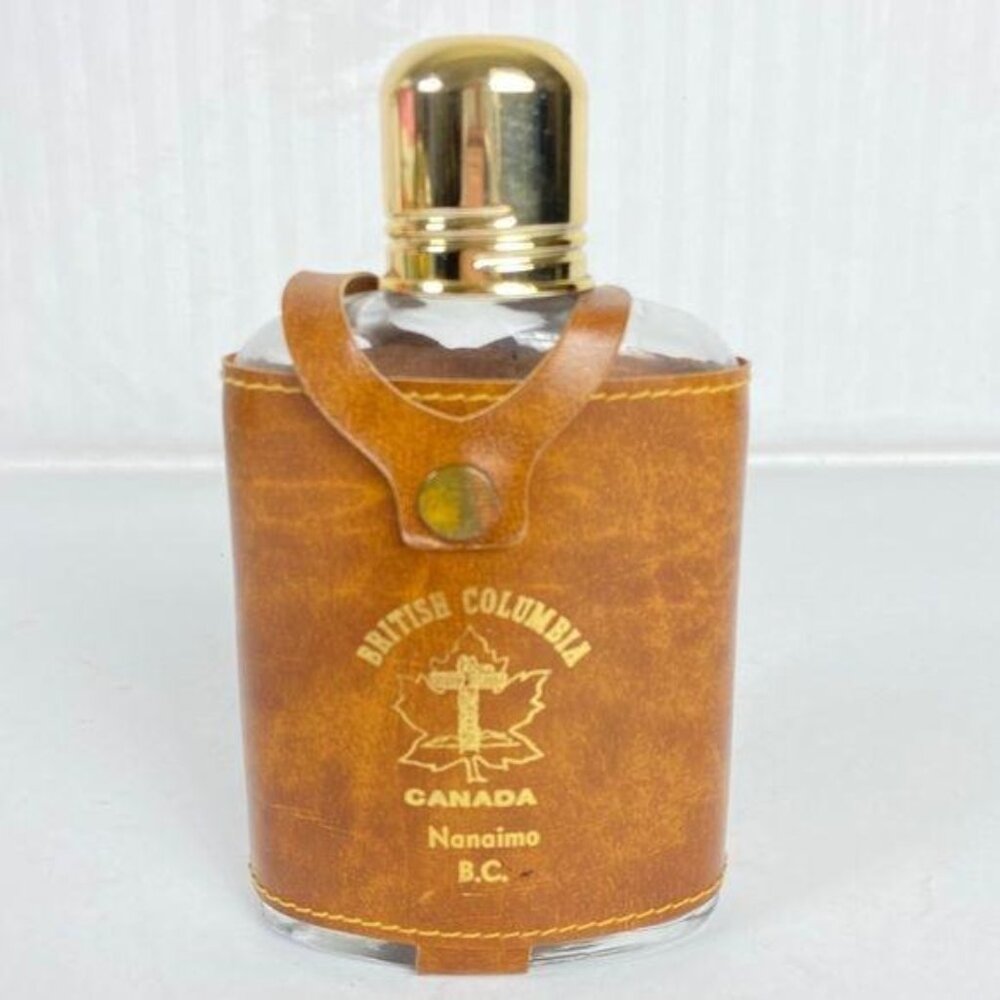 Canada Glass Liquor‎ Flask